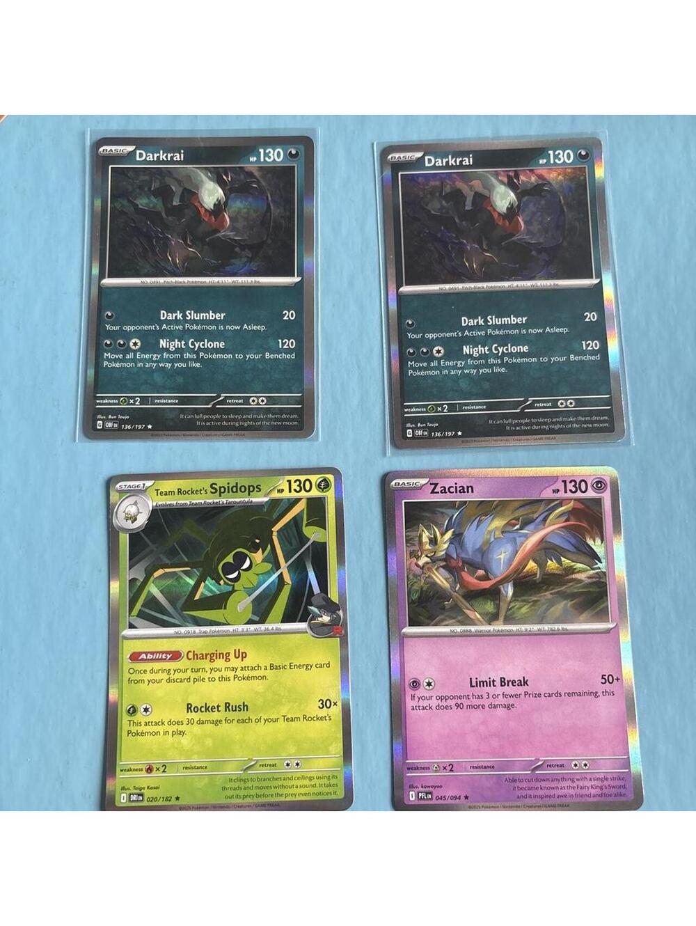 Pokémon Multi and Green Trading-card